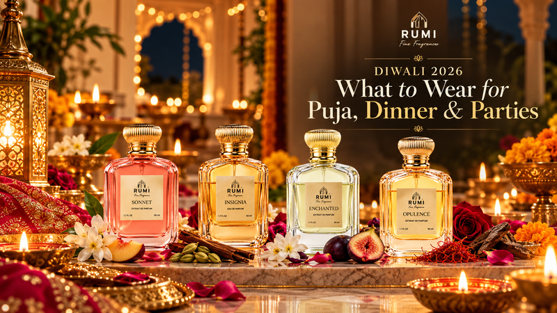 Best Perfumes for Diwali 2026: What to Wear for Puja, Family Dinners & Parties